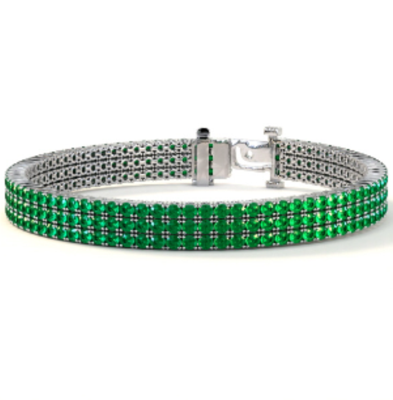 Emerald Tennis Bracelet