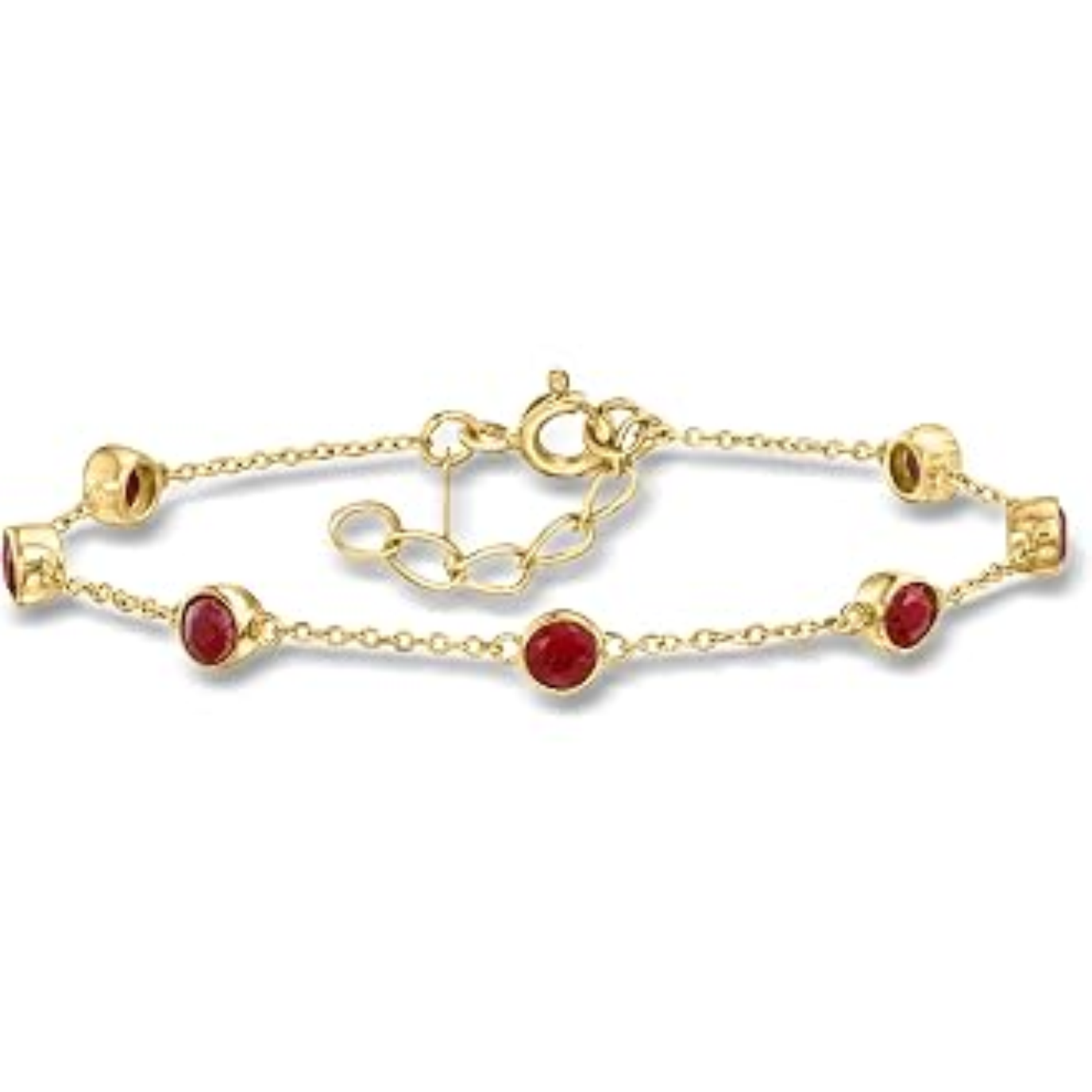 Ruby Tennis Bracelet