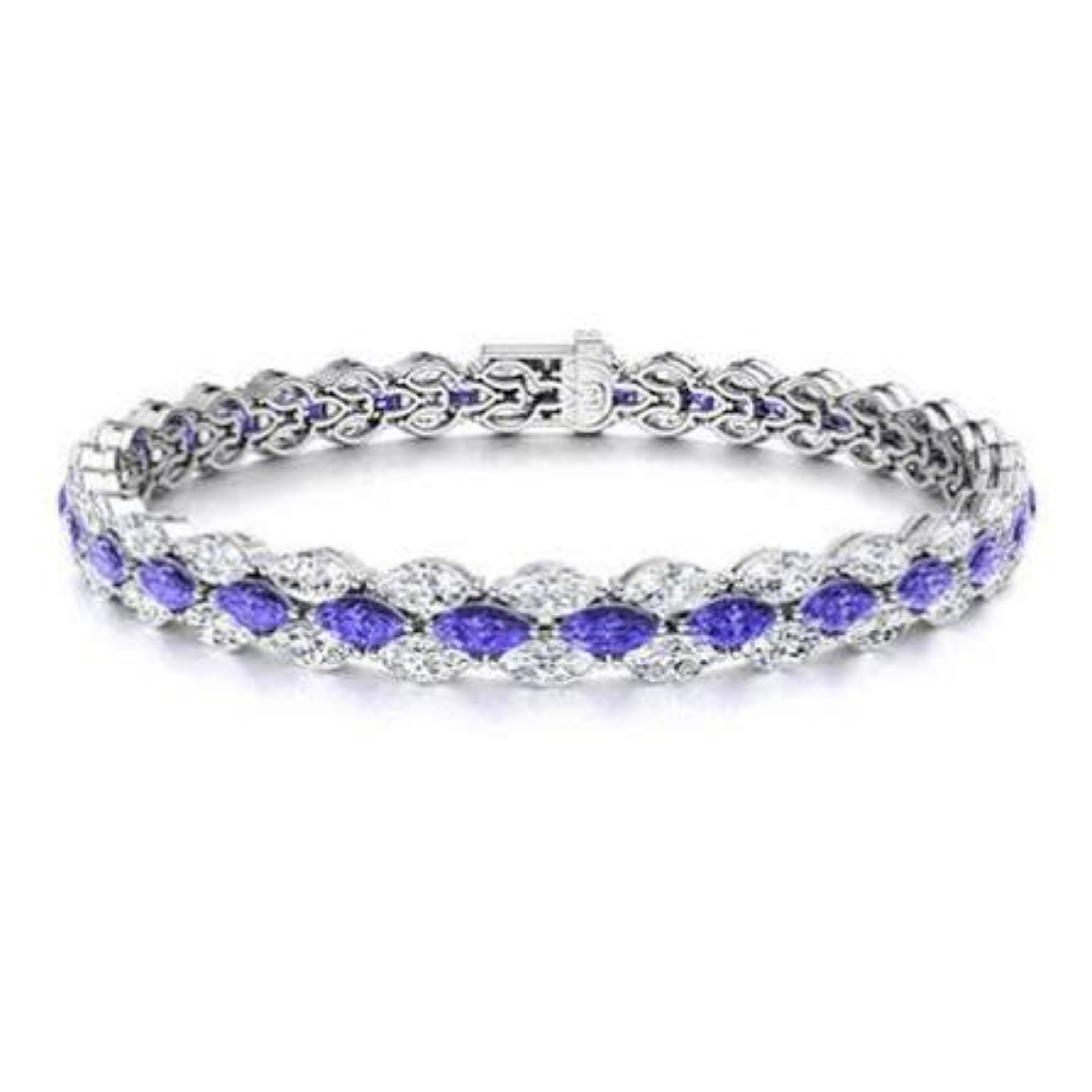 Tanzanite Tennis Bracelet
