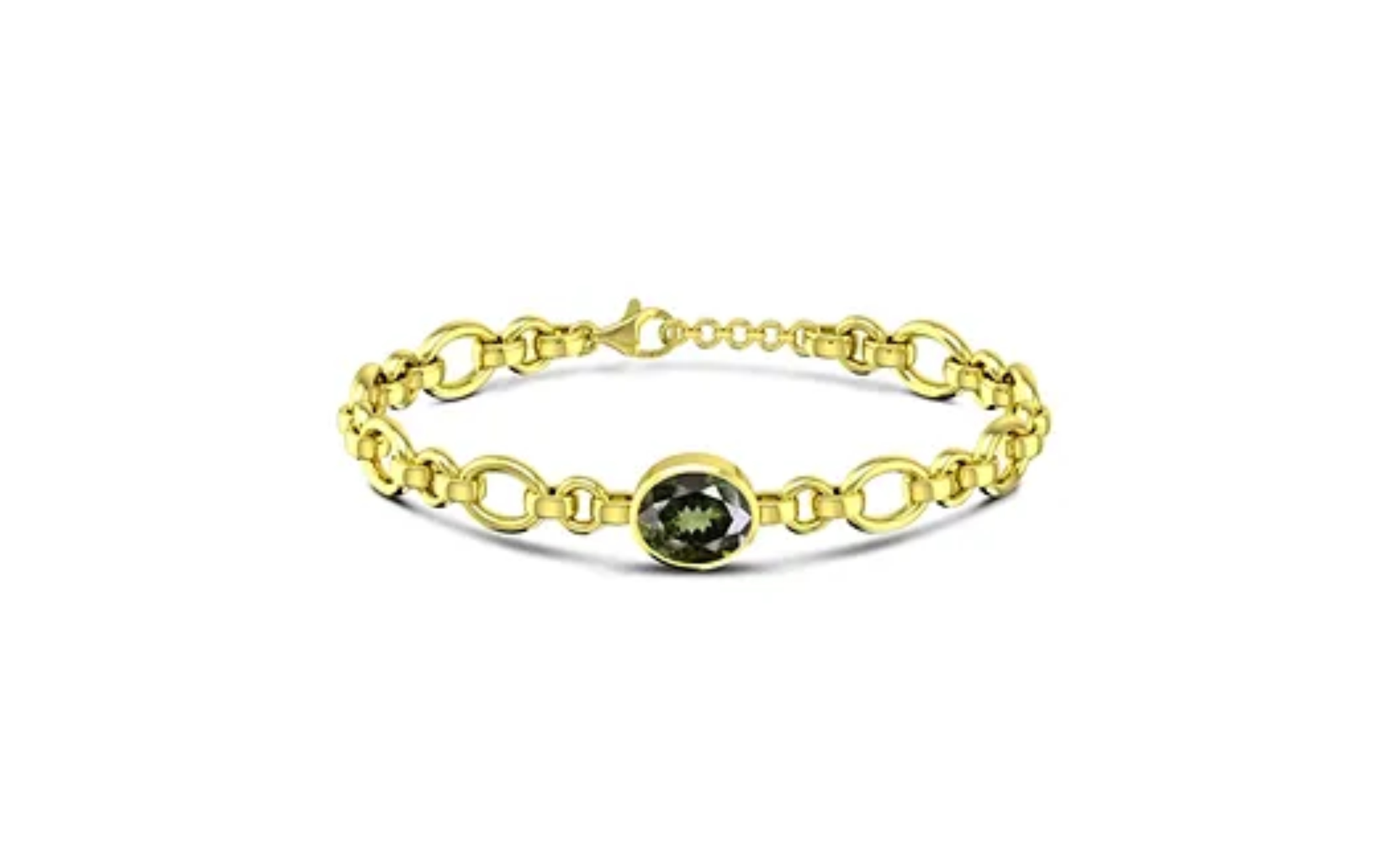 Green Tourmaline Bracelet