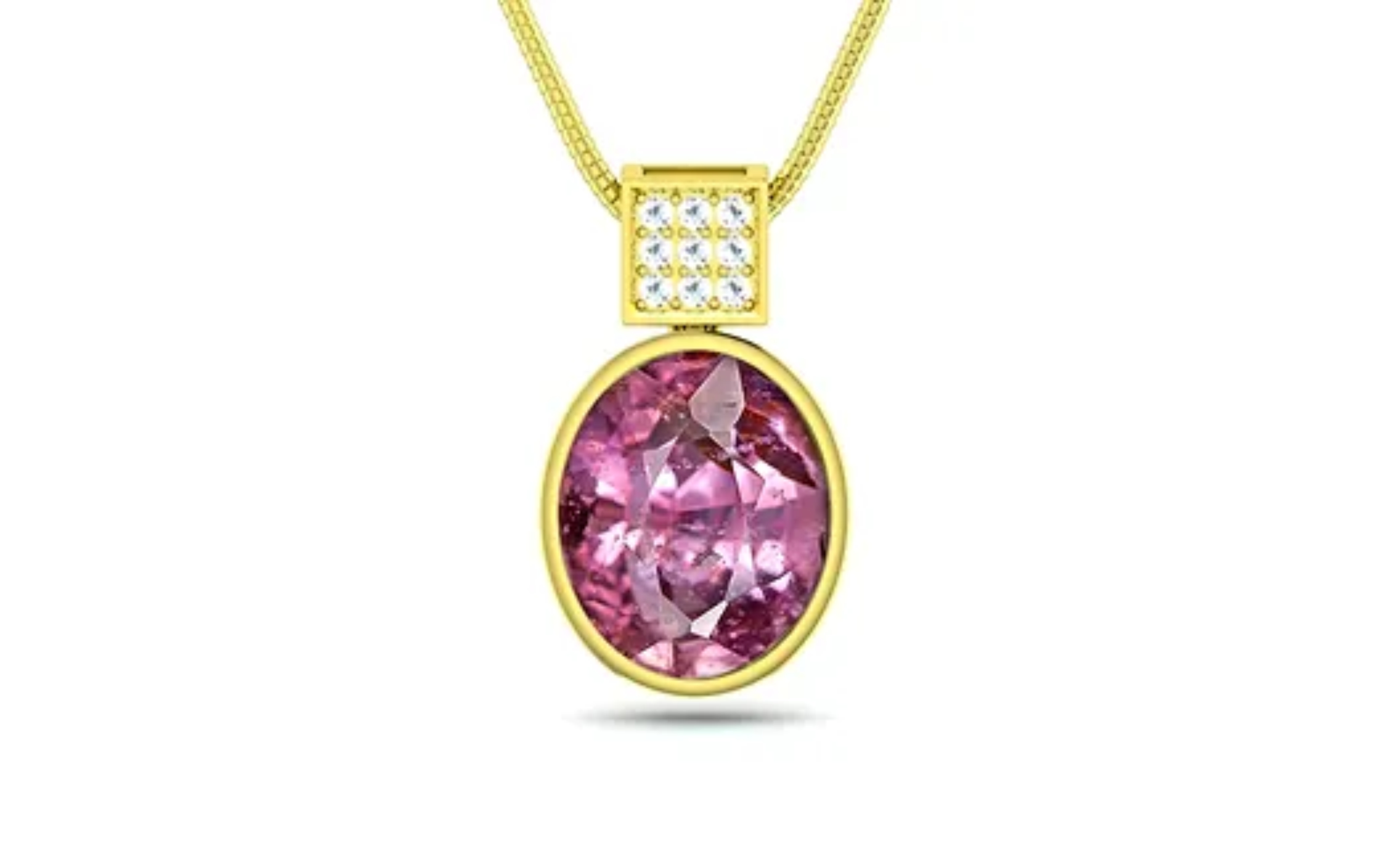 Pink Sapphire Pendant
