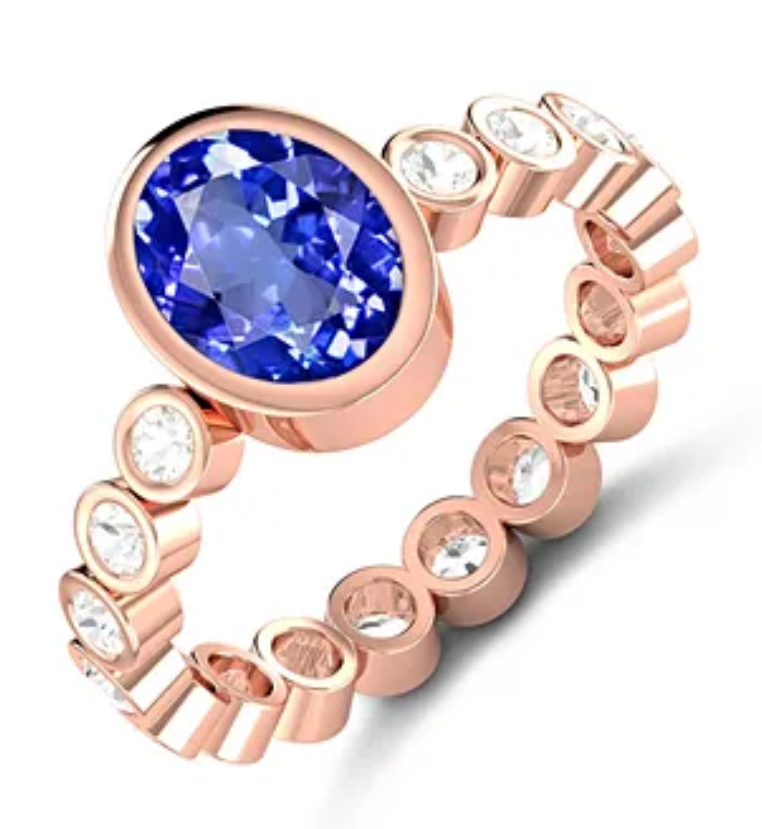 Solitaire Tanzanite Ring